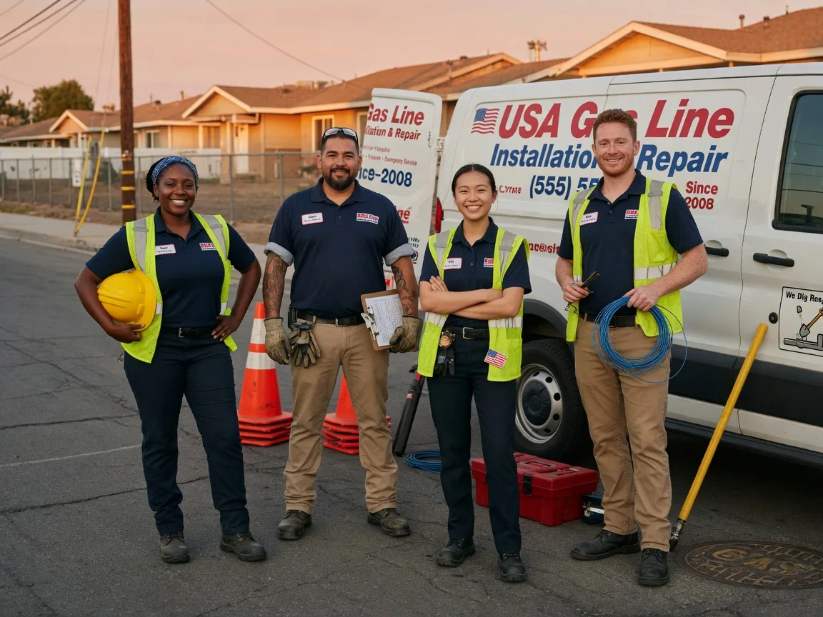 Gas Line Installation company in Kenney, IL